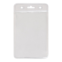 Card Holder Portrait Soft Clear
