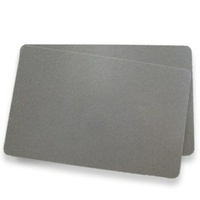 Cards .76mm PVC Silver CR80