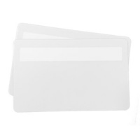 0.76mm Plain White Sig Panel Cards 