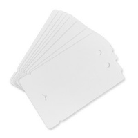 Cards .76mm PVC Double Name Badges w/Holes CR80