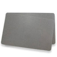 Cards 1.00mm PVC Silver CR80