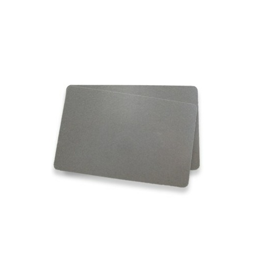 0.76mm Silver Metallic Card